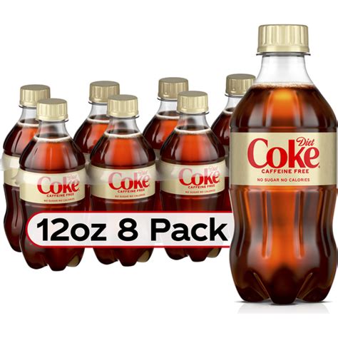 Diet Coke Caffeine-Free Bottles, 12 fl oz, 8 Pack | Buehler's