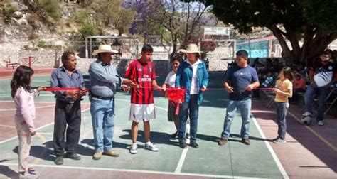 Inauguran cancha de usos múltiples en Tepexi de Rodríguez Ángulo 7