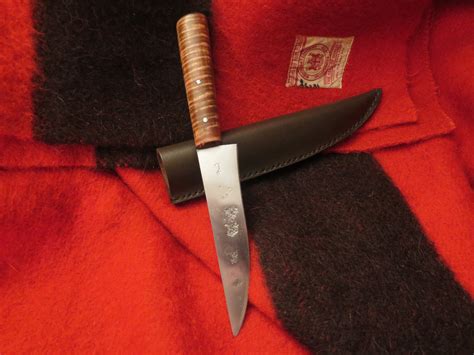 Fur Trade Knife Pennsylvania Bag Knife High Carbon Hand Forged Steel