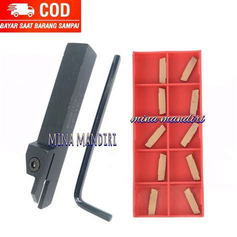 Jual Holder Potong Pahat Potong Mgehr Set Insert Carbide Mgmn