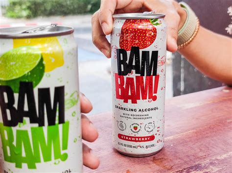 New sparkling alcohol Bam Bam! low in calorie and sugar debuts in
