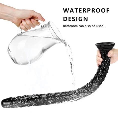 Extra Long Anal Plug Huge Dildo Big Python Anal Dilator PVC Sex Toys For Women EBay