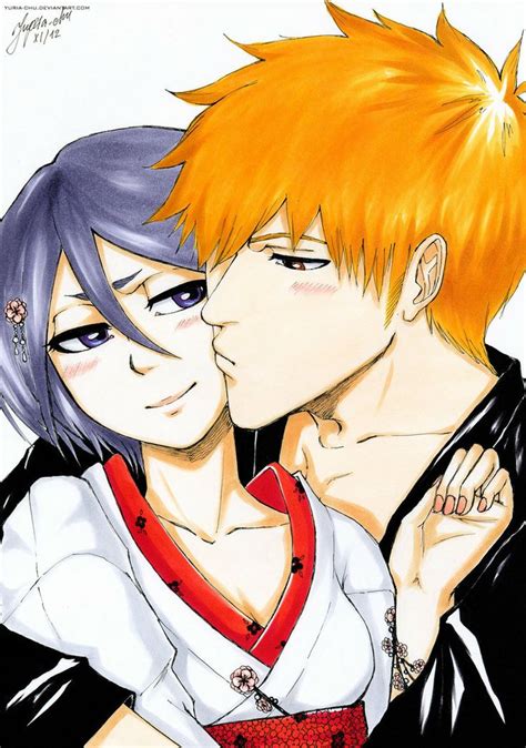 Pin By Ksanctum On Bleach Rukia X Ichigo Ichigo And Rukia