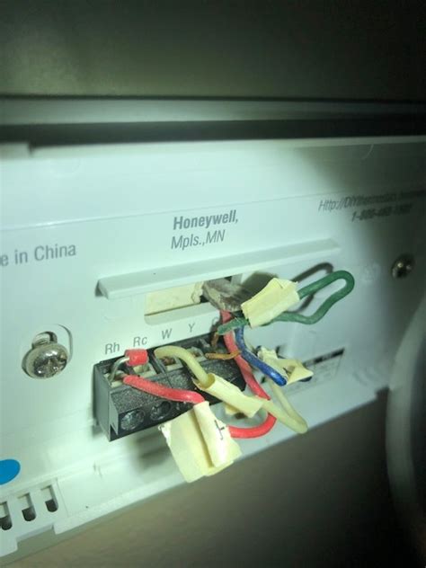 Honeywell Thermostat To WYZE No C At Thrmsts But 3 C Wire And Control