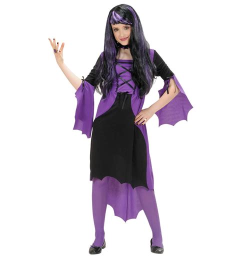 Purple Vampire Girl Costume | Kids Halloween Costumes