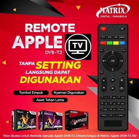 Jual Remote Stb Matrix Apple Hd Dvb T Di Lapak Hmn Store Bukalapak