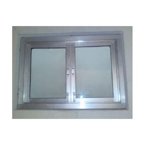 Joshi Interiors Rectangular UPVC Hinged Window For Home Thickness Of