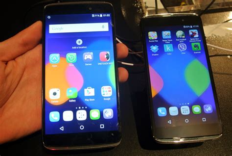 MWC Android Smartphone Alcatel OneTouch Idol 3 in zwei Größen heise