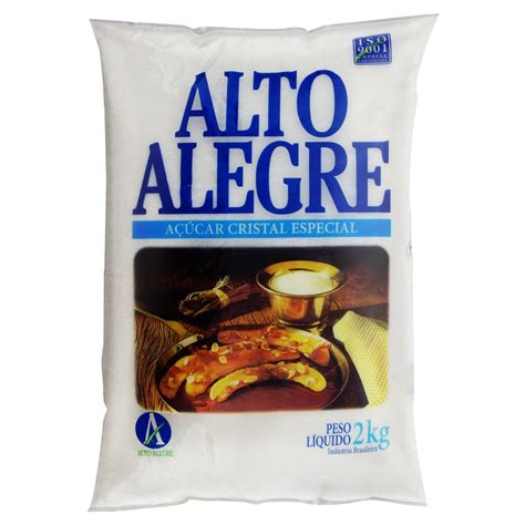 Açúcar Cristal Alto Alegre 2Kg Trimais