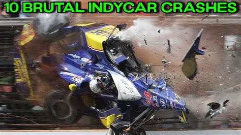 Brutal Indycar Crashes Youtube