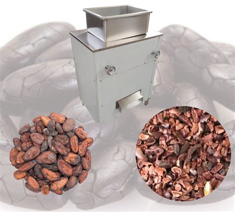 Cocoa Bean Peel Removing Machine Peeling Machine Sheller Cocoa Beans