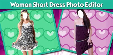 Woman Short Dress Photo Editorappstore For Android