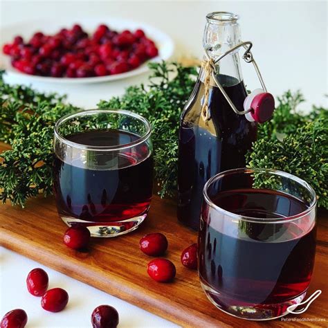 Homemade Cranberry Juice I Cranberry Juice Vegan Thanksgiving