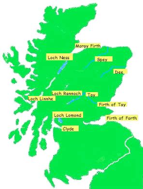 Map Of Scotland