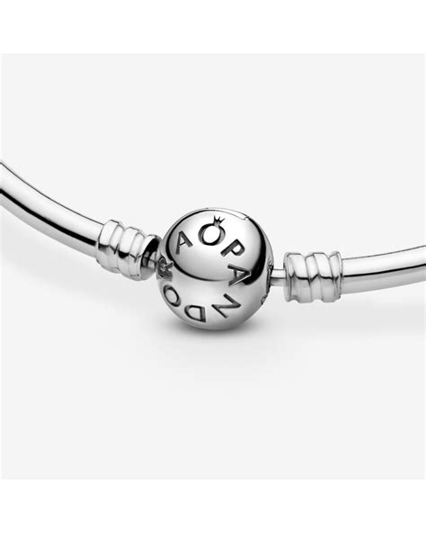 Pulsera Pandora Nuevo Modelo Rigida Plata Cm