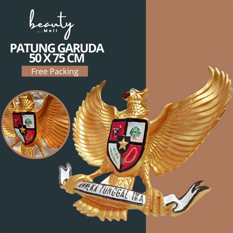 Jual Hiasan Dinding Logo Burung Garuda Pancasila 3 Dimensi Lambang