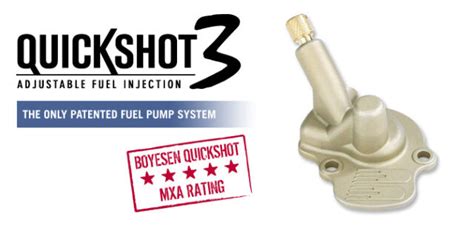 Boyesen Quickshot 3 Accelerator Yzf Crf Kxf Rmz 250450 Keihin Fcr