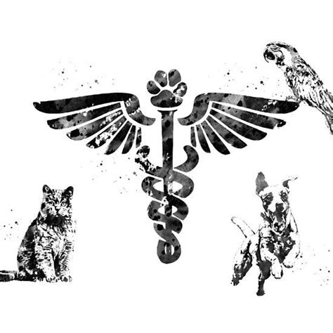 Veterinary Clinic Symbol | Vet tech tattoo, Veterinary clinic ...