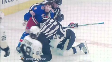 Michael Rupp Vs Brandon Prust Nov 29 2010 Youtube