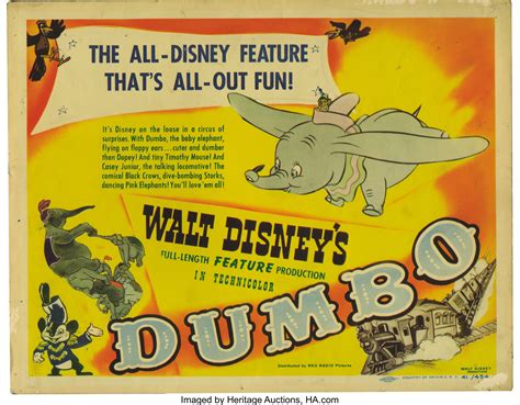 Dumbo Movie Poster 1941