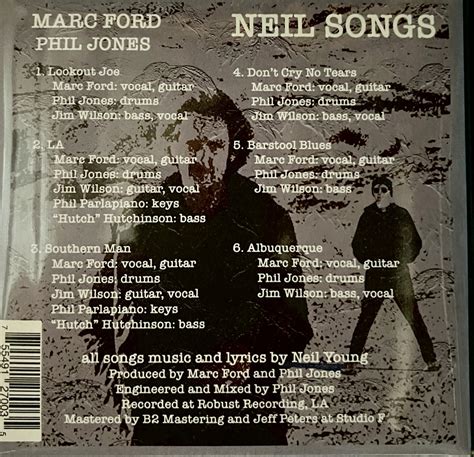 Neil Songs Marc Ford And Phil Jones