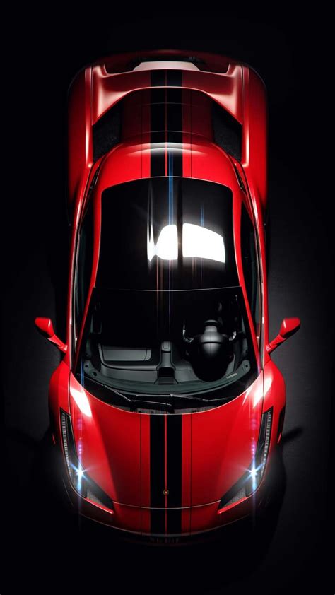 Ferrari Red iPhone Wallpaper 4K