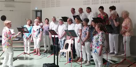 Allan La chorale la Clé des chants change de chef de chœur