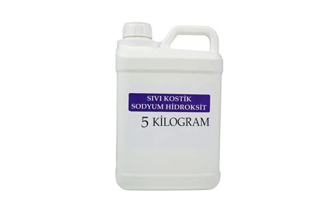 Sıvı Kostik Sodyum Hidroksit 5 KG