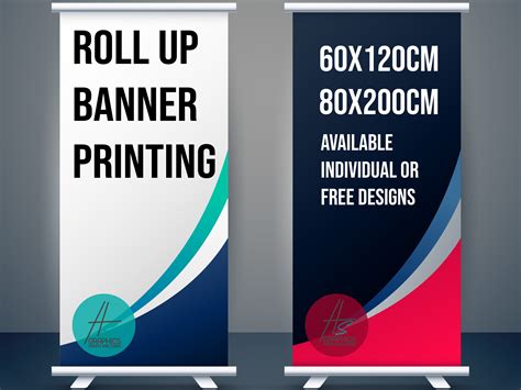 Roll Up Banner Custom Retractable Banner Stand Pop Up Etsy Uk