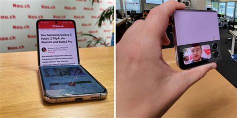 Samsung Galaxy Z Flip Test Der Super Feinschliff Des Falt Handys Nau Ch
