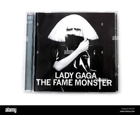 Lady Gaga The Fame Monster Compact Disc Stock Photo Alamy