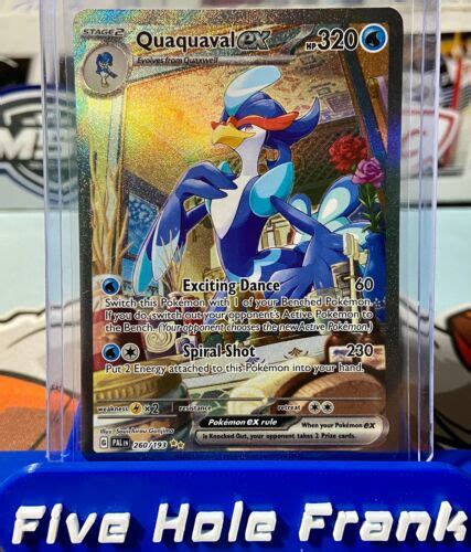 Pokemon Tcg Quaquaval Ex Paldea Evolved Special Illustration