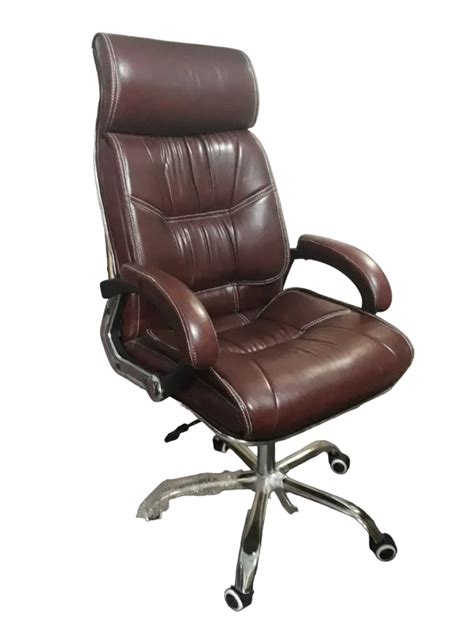 Mid Back Brown Revolving Office Chair At Rs 8459 In Hyderabad ID