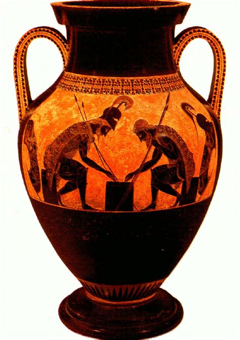 ancient pottery: ancient greek pottery types