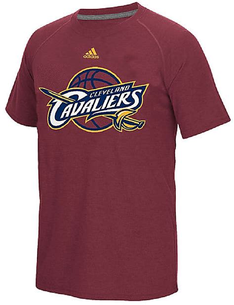 Mens Cleveland Cavaliers Adidas Wine Huge Preferred Logo Climacool