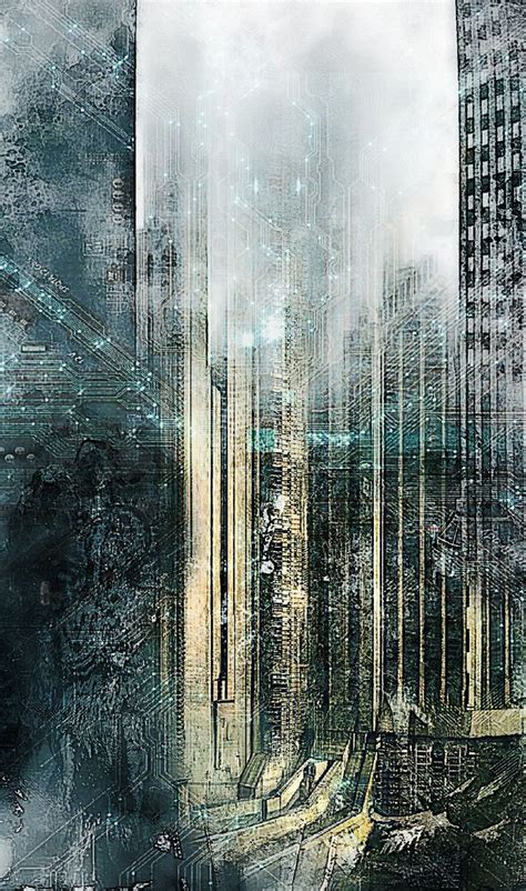 Background dystopian city by | Background, Utopia dystopia, Abstract ...