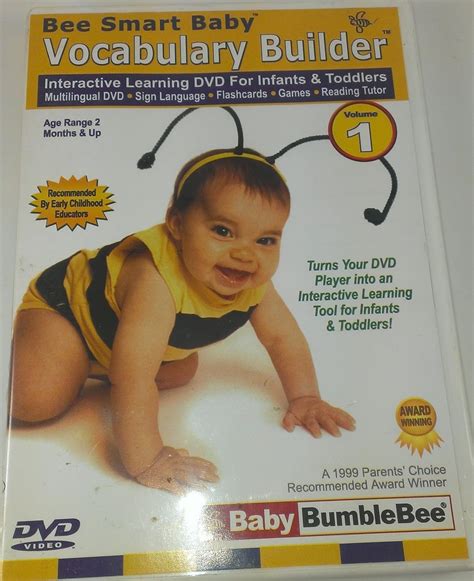 Bee Smart Baby Vocabulary Builder 1 Bilingual Import Amazonca