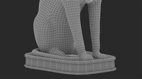 Egyptian Cat Goddess Bastet D Model By Frezzy