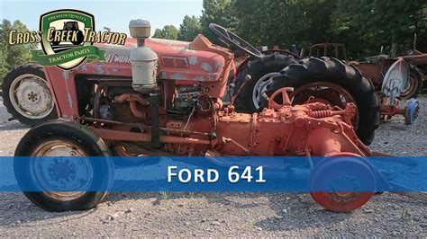 Ford Tractor Parts Youtube