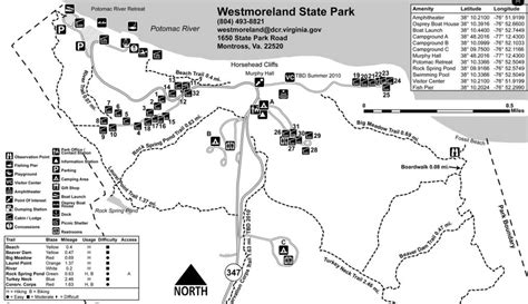 Westmoreland State Park Map