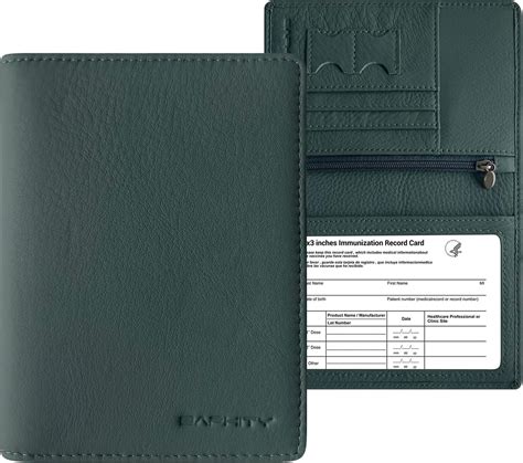 Genuine Leather Passport Holder Cover Case Rfid Blocking Real Leather Passport