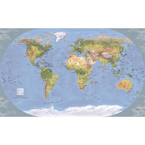 World Wall Map of Global Shipping Routes by Inspirit - The Map Shop