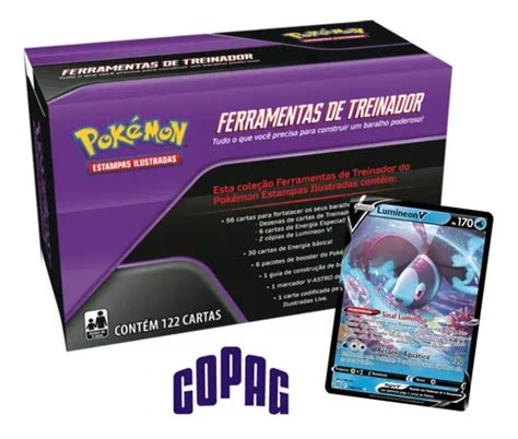 Pok Mon Box Ferramentas De Treinador Lumineon V Tcg Toolkit