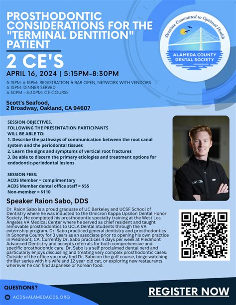Prosthodontic Considerations for the "Terminal Dentition" Patient