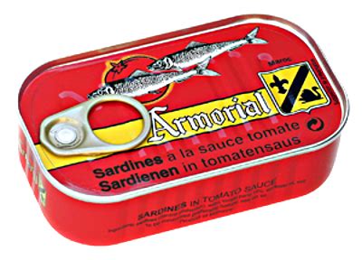 Boite Armorial Sardines Sauce Tomate G Belma Conserverie De