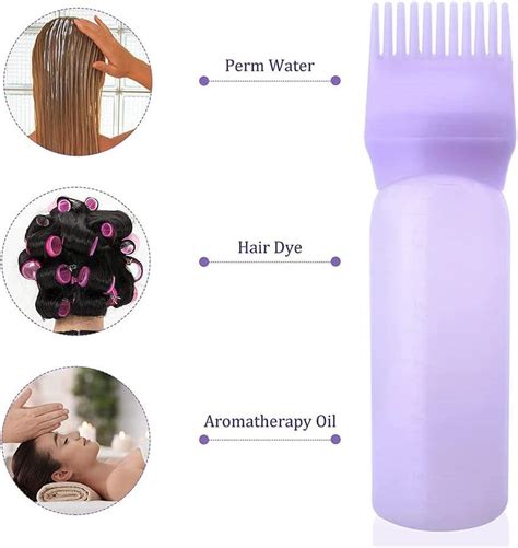 Fangnicsmr Root Comb Applicator Bottle 6oz Hair Dye Brush And Color