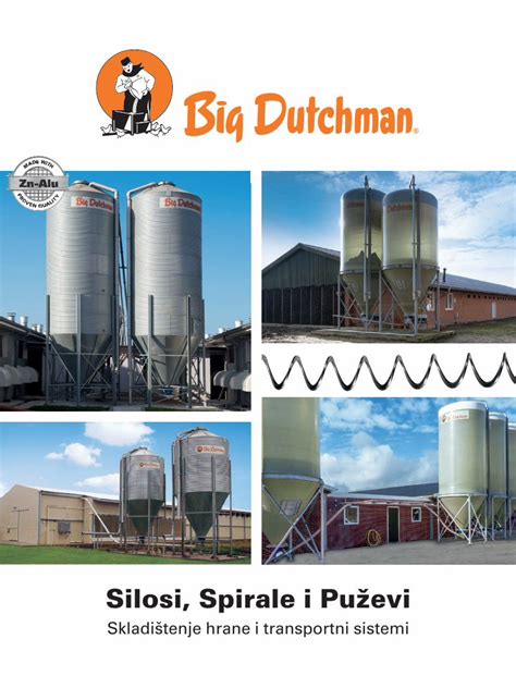 Pdf Silosi Spirale I Pu Evi Big Dutchman Pu Evi I Spirale Za