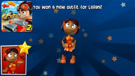 Leilani Outfit Unlocked New Update Beach Buggy Racing 2 YouTube