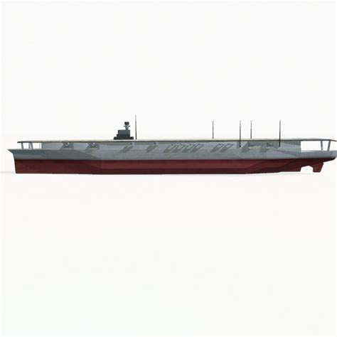 shokaku aircraft carrier 3d max