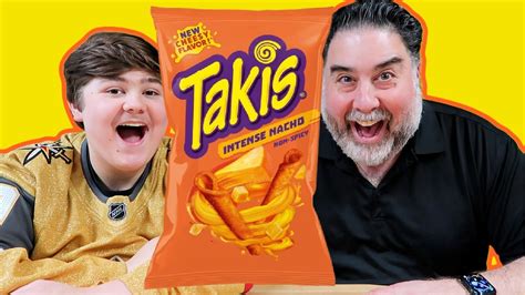 NEW Cheesy Flavor Takis Intense Nacho Non Spicy Flavor YouTube